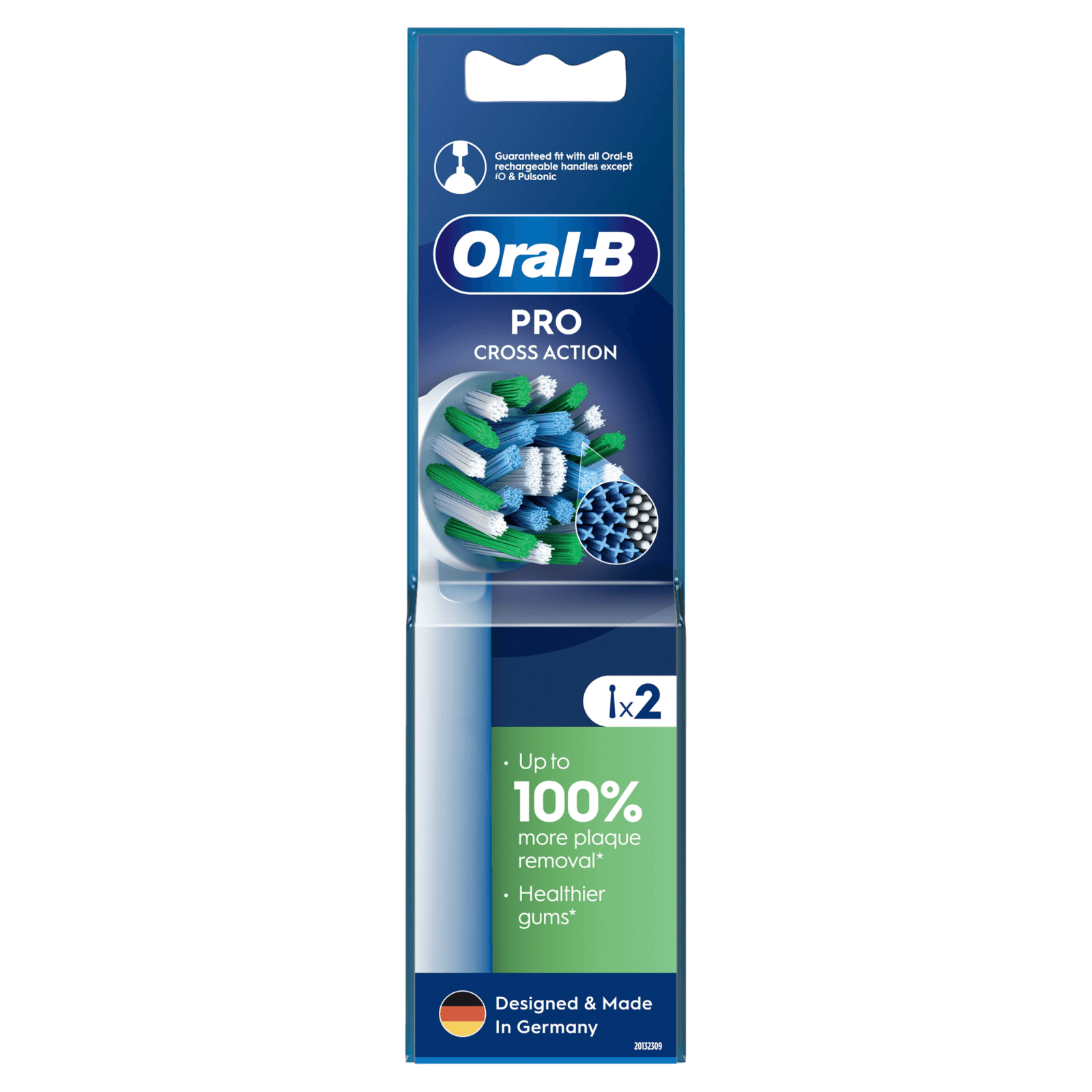 Oral-B Pro Cross Action Kartáčkové hlavy 2 ks