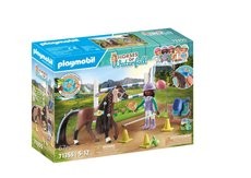 Playmobil 71355 Zoe & Blaze s turnajovým hřištem