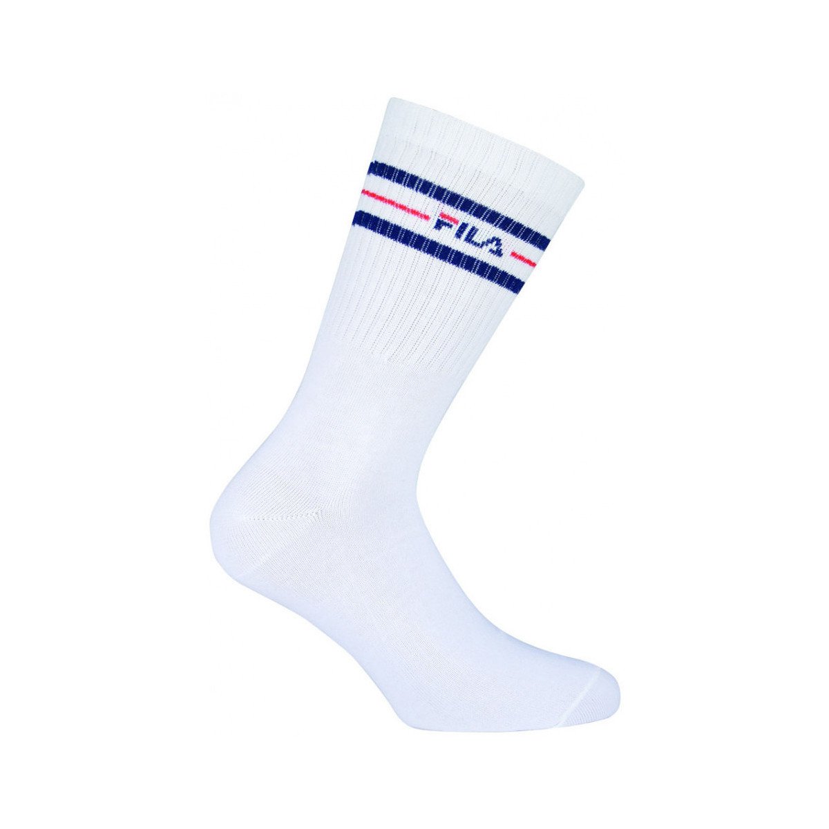 Fila  Normal socks manfila3 pairs per pack  Bílá