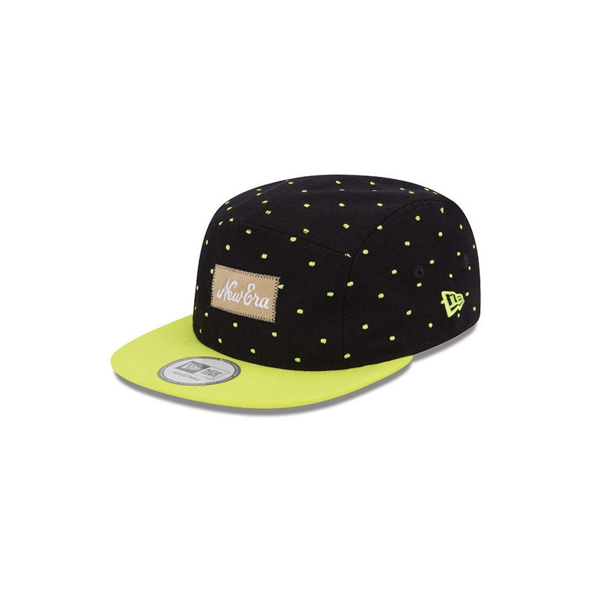 New-Era  Pindotz camper blackcyber green  Černá