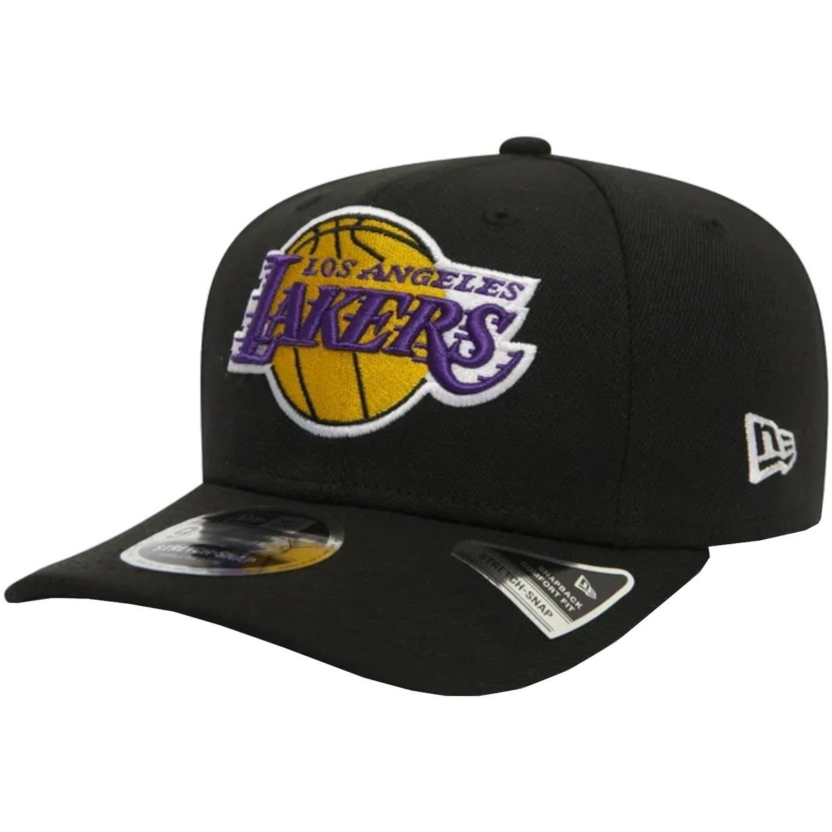 New-Era  9FIFTY Los Angeles Lakers NBA Stretch Snap Cap  Černá