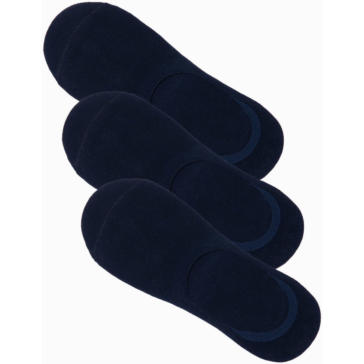 Ombre  Pánské ponožky Alvar navy 3 pack  Tmavě modrá