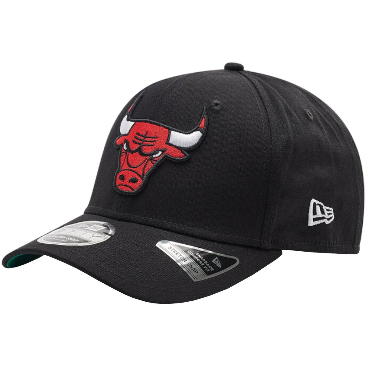 New-Era  9FIFTY Chicago Bulls NBA Stretch Snap Cap  Černá