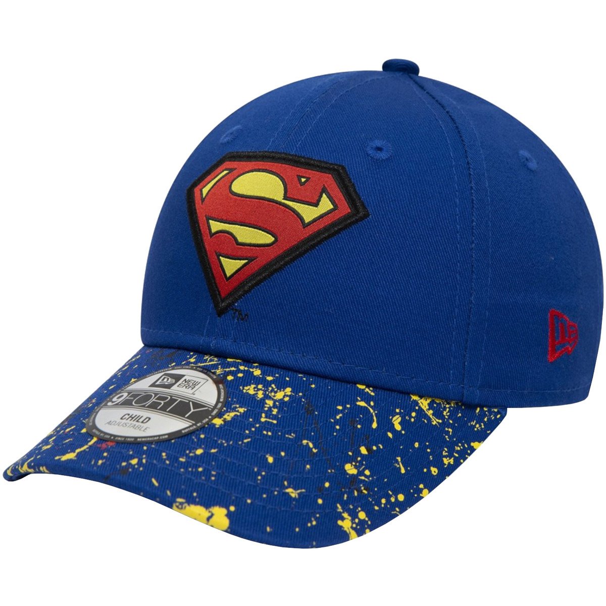 New-Era  9FORTY DC Superman Kids Cap  Modrá