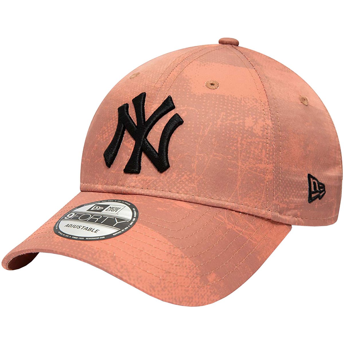 New-Era  MLB 9FORTY New York Yankees Print Cap  Růžová