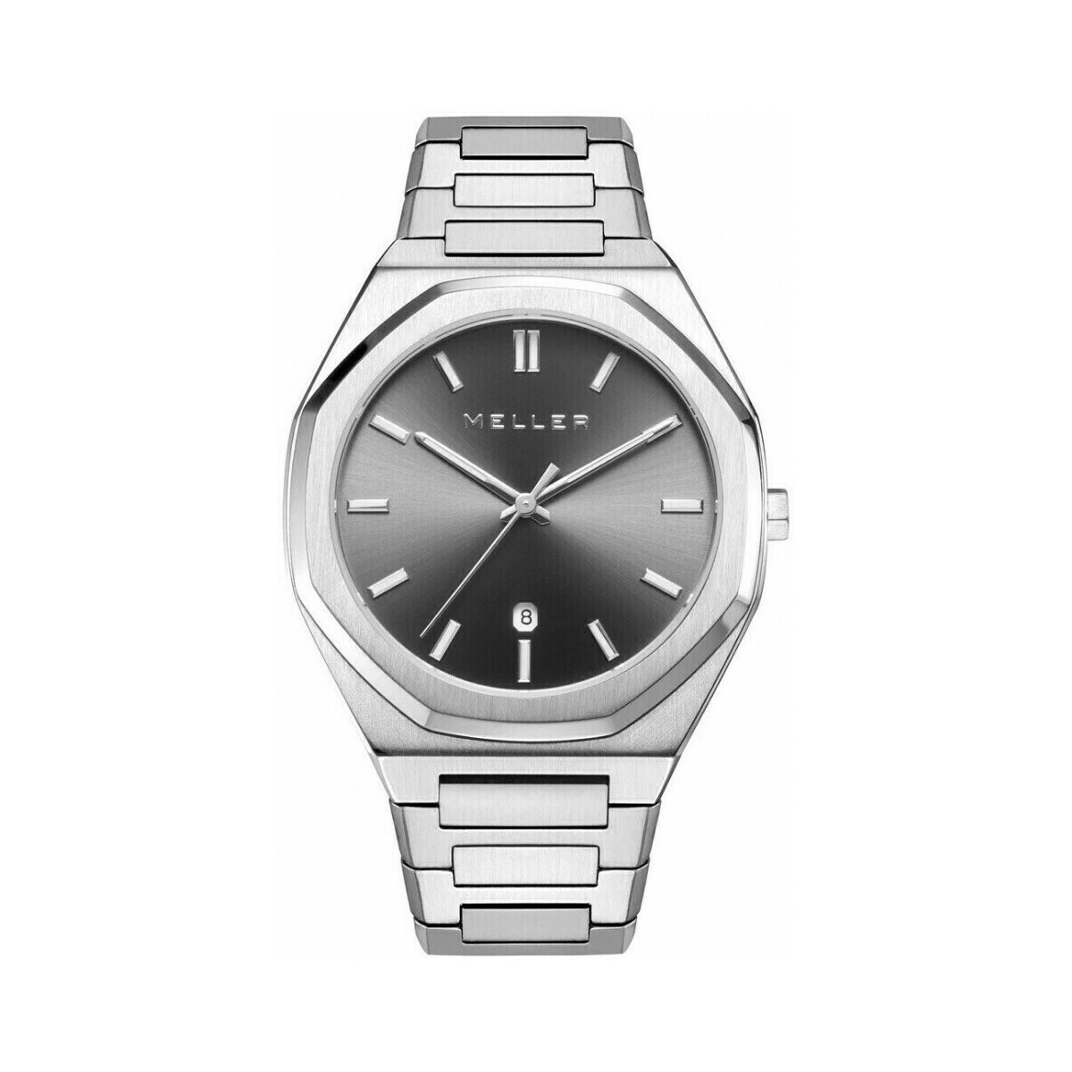 Meller  Pánské hodinky Yangdon stříbrná  Stříbrná