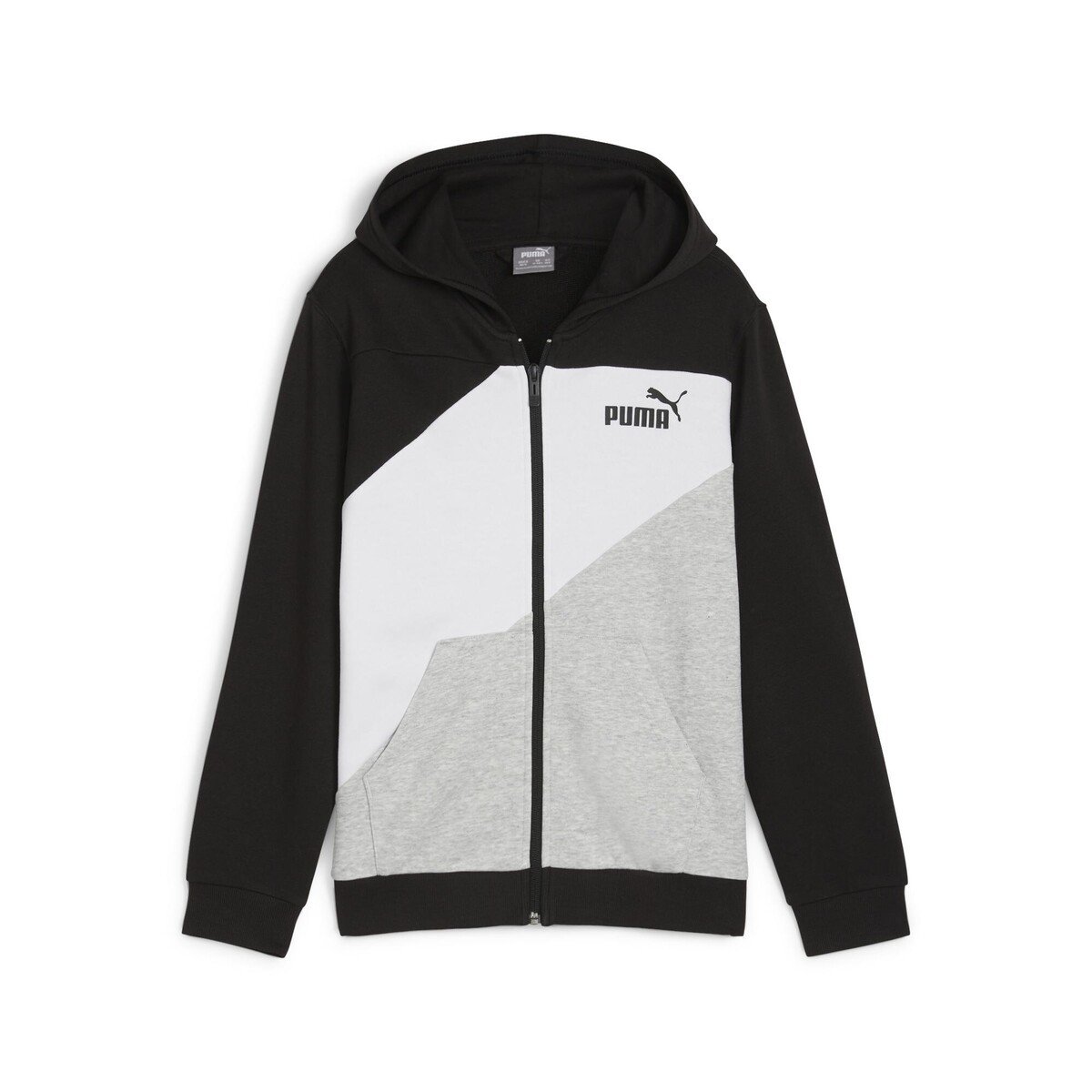 Puma  PUMA POWER COLORBLOCK FULL-ZIP HOODIE  ruznobarevne