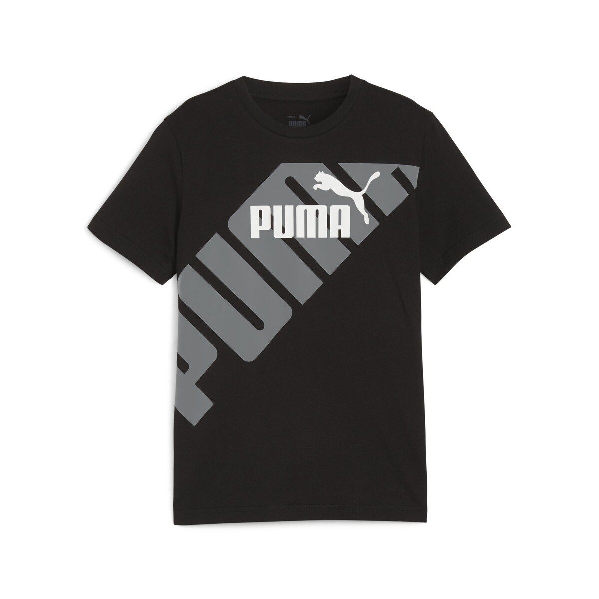 Puma  PUMA POWER GRAPHIC TEE B  Černá