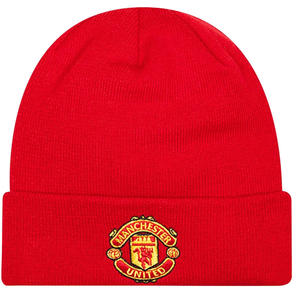 New-Era  Core Cuff Beanie Manchester United FC Hat  Červená