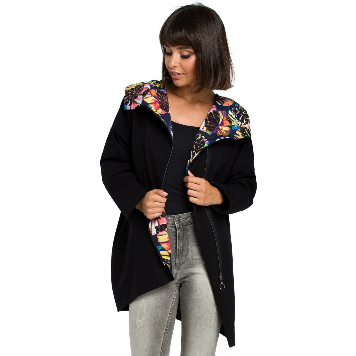 Bewear  Dámský kardigan Tarn B091 černá  Černá