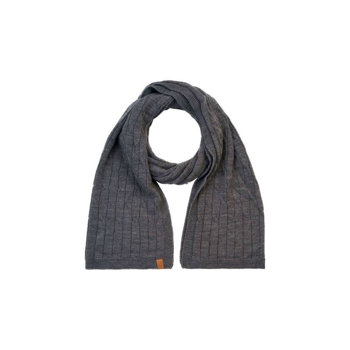 Brødrene  Dámský zimní šátek Carolina tmavě šedá  Šedá