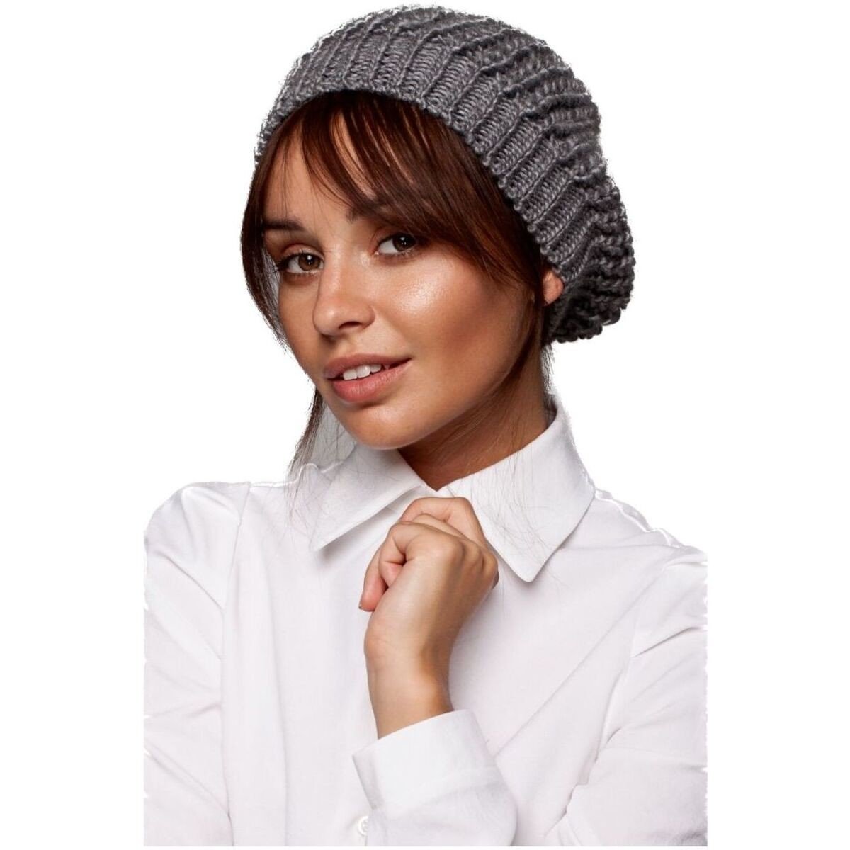 Bewear  Dámská čepice Timeel BK060 grafitová  Šedá