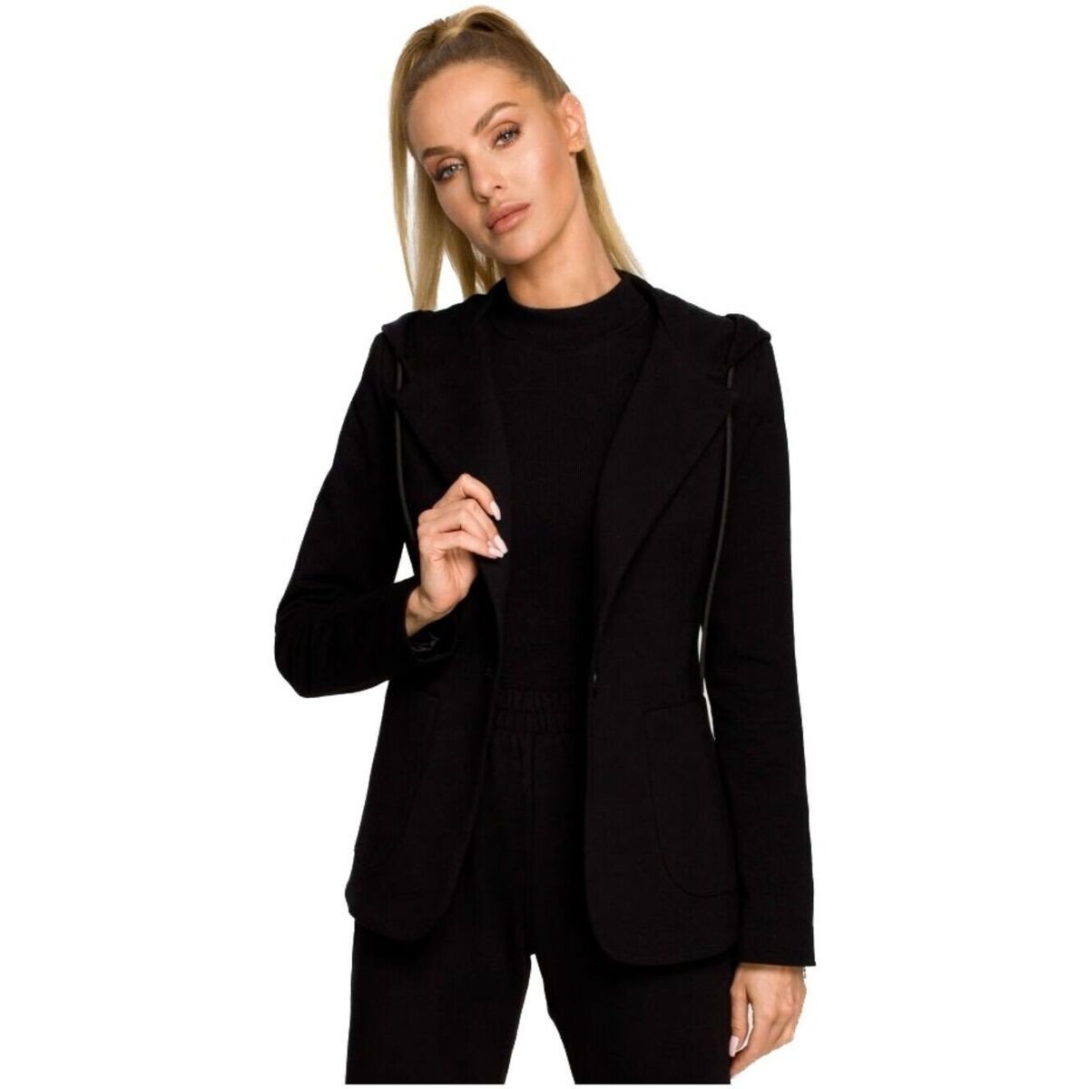 Made Of Emotion  Dámský blejzr Damchoe M691 černá  Černá