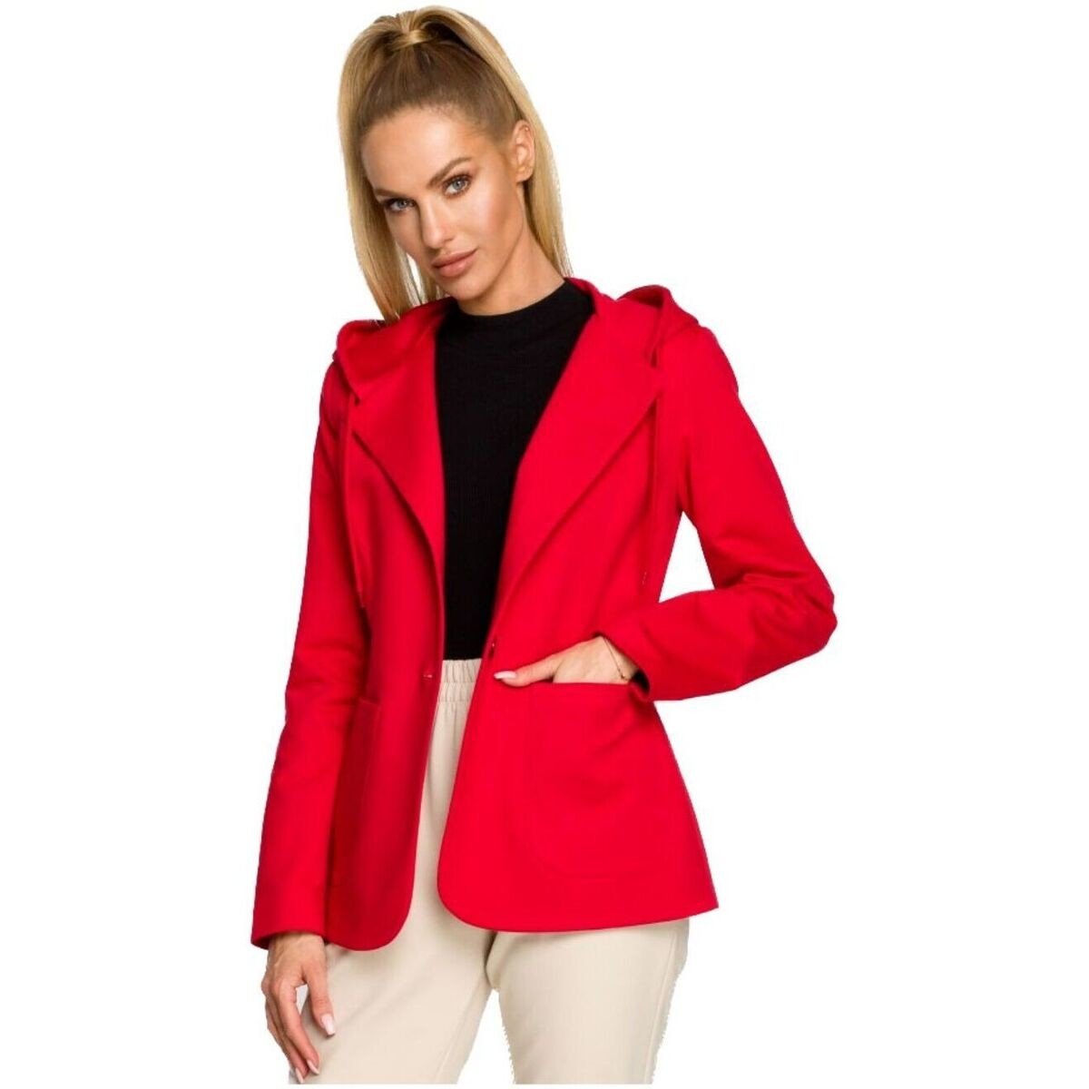 Made Of Emotion  Dámský blejzr Damchoe M691 červená  Červená