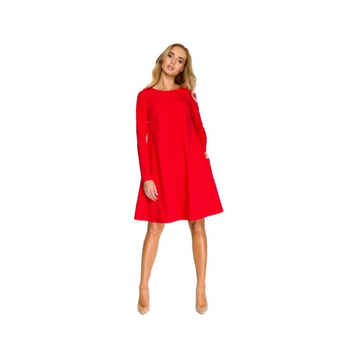 Style  Dámské mini šaty Flonor S137 červená  Červená