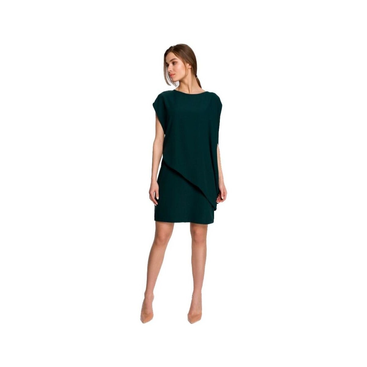 Style  Dámské mini šaty Ishilla S262 zelená  Zelená