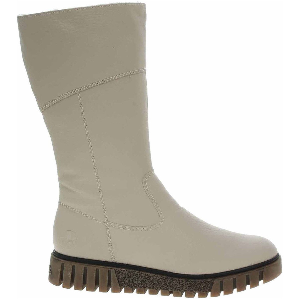 Rieker  Dámské kozačky  Y3455-60 beige  Béžová