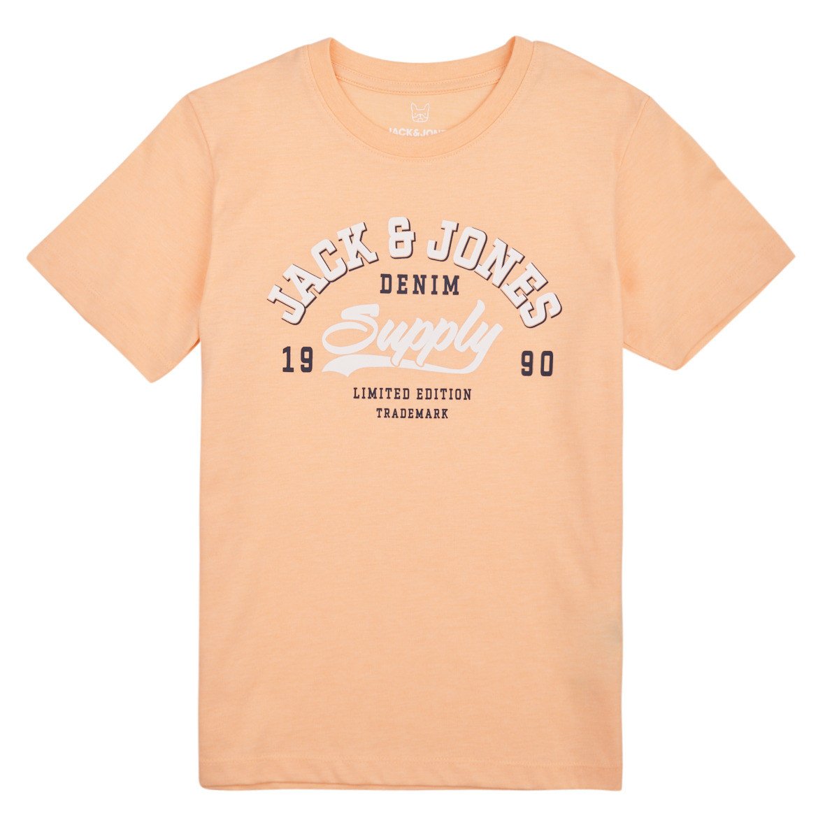 Jack & Jones  JJELOGO TEE SS NECK 2 COL 23/24 NOOS JNR  Oranžová