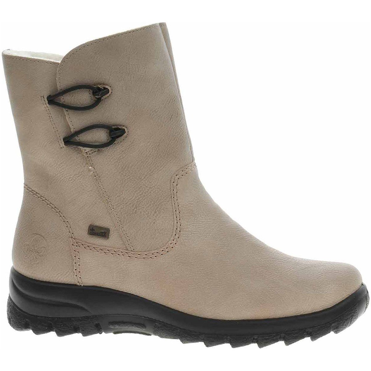 Rieker  Dámské polokozačky  Z7172-62 beige  Béžová