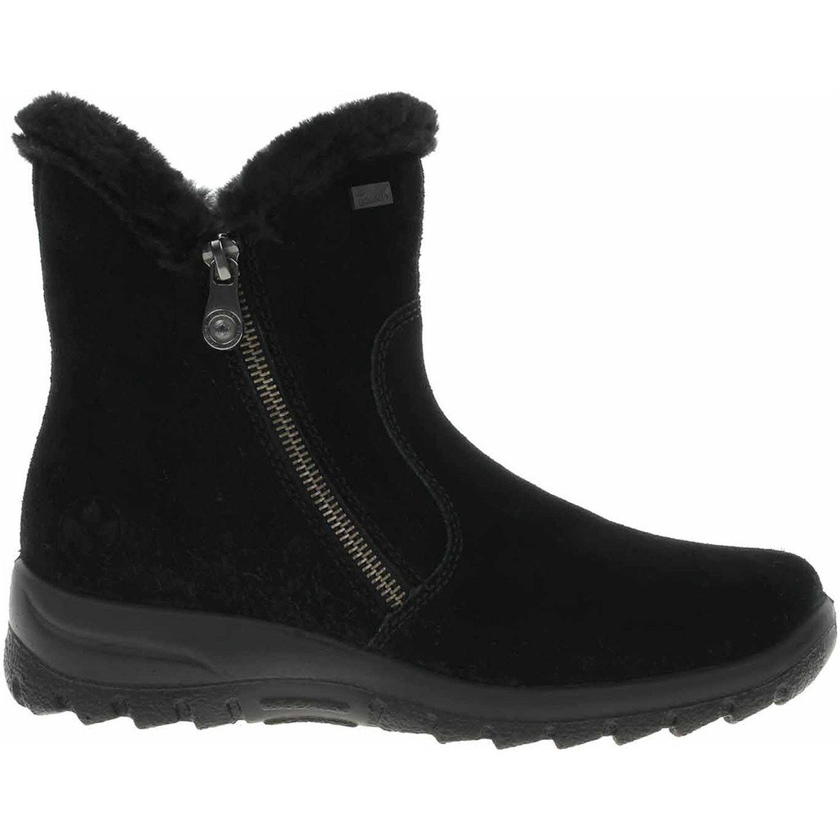Rieker  Dámské polokozačky  L7162-00 schwarz  Černá