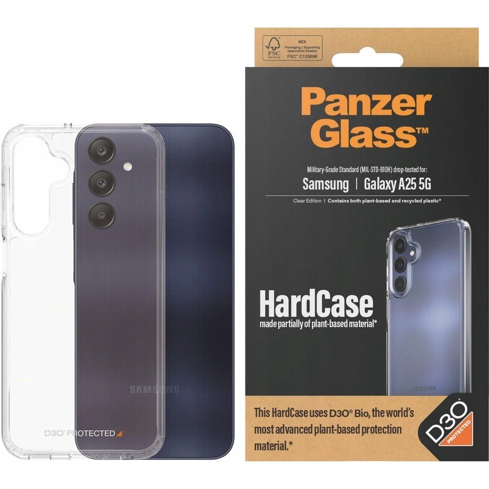 Pouzdro pro Galaxy A25 5G, PanzerGlass, pancéřové pouzdro, pevné pouzdro