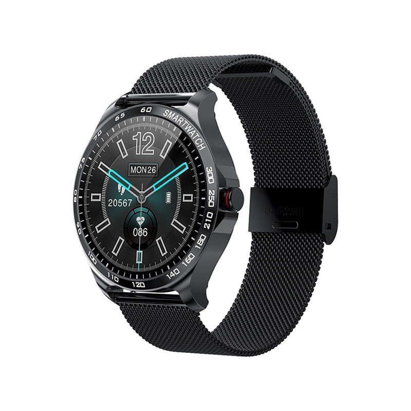 Smartwatch Garett Women Maya černé (ocelové) IP68