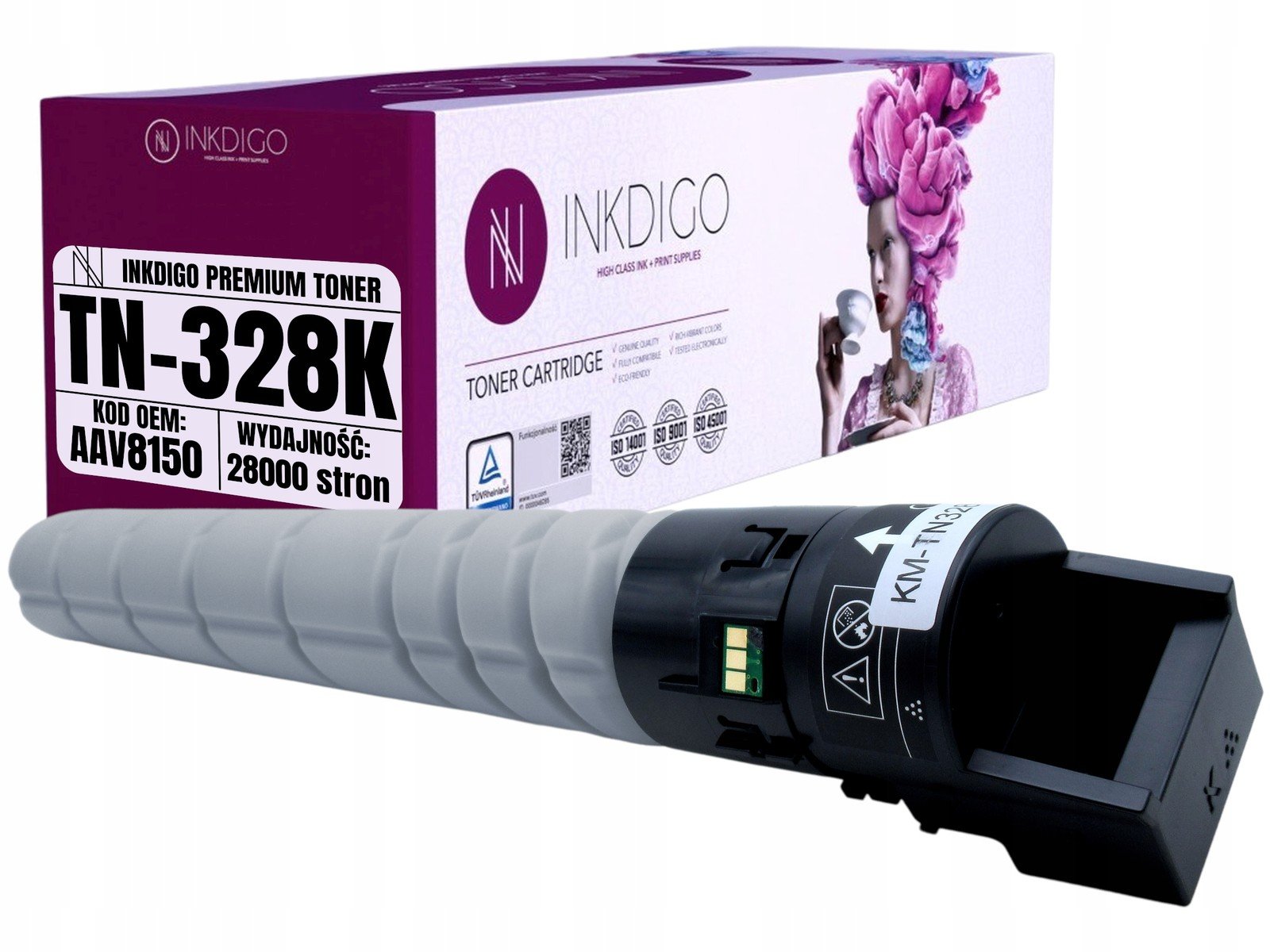 TN328K Náhradní Toner Pro Tiskárnu Konica Minolta Bizhub C250i C300i C360i