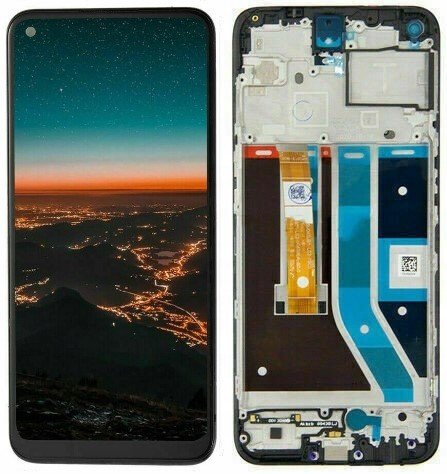 LCD Displej Ekran Dotykový Pro Oneplus Nord N100 Ramka