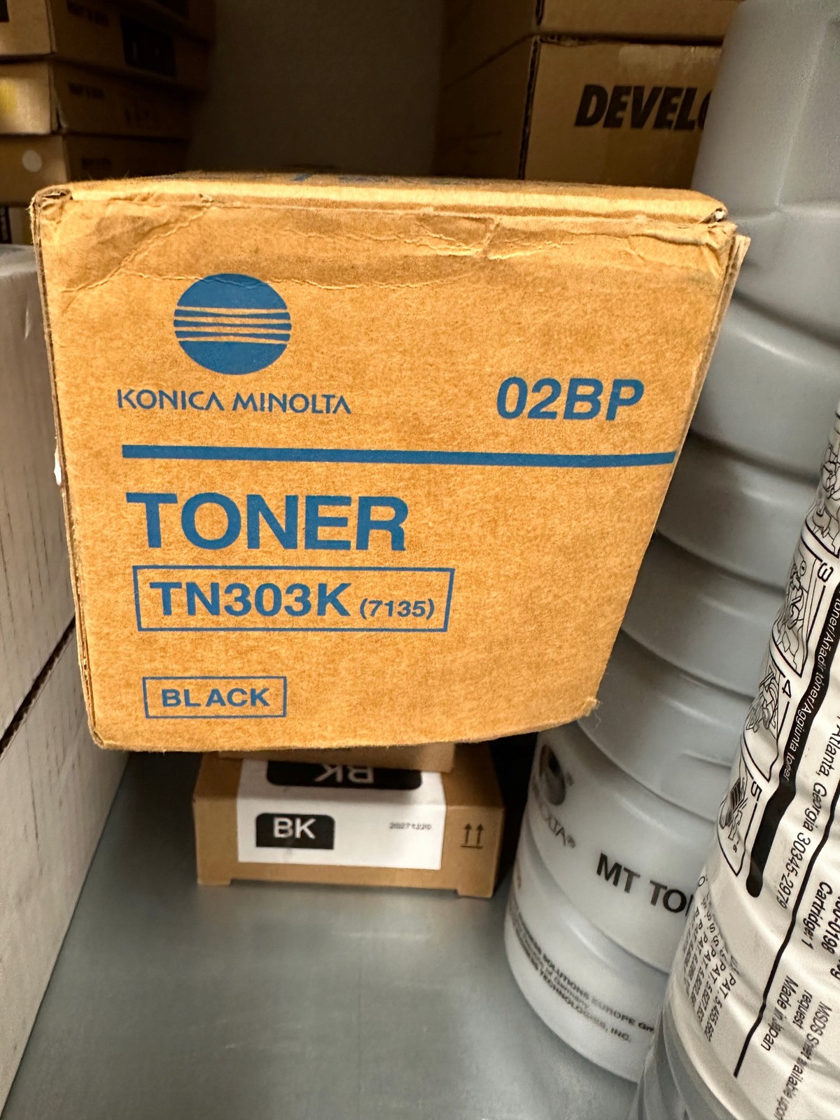 Toner Konica Minolta TN-303K Originál 02BP pro Km 7135