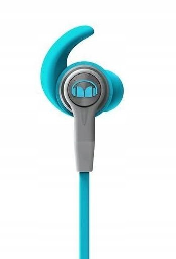 Drátová sluchátka Monster iSport Compete Ctu Kanálová Mikrofon Modrá
