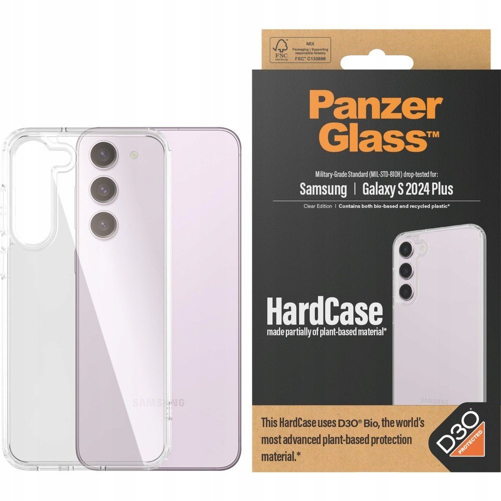 Pouzdro pro Galaxy S24 Plus, PanzerGlass, pancéřové pouzdro, pevné pouzdro