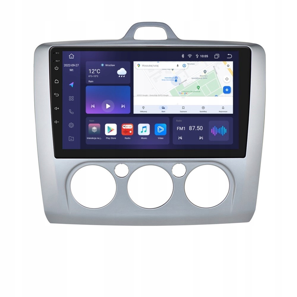 Rádio 2DIN Navigace Android Ford Focus MK2 2 II 3/32 Gb Dsp Carplay