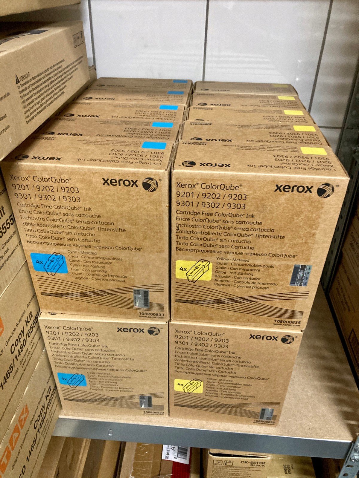 Kostky Xerox ColorQube 9301 Yellow Originál