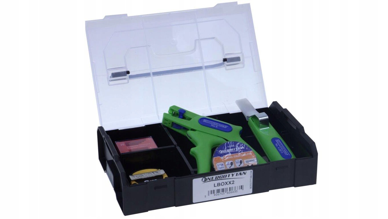 stahovák izolace Weicon, nůž na kabely Weicon, magnetizér Wiha, měrka 3m