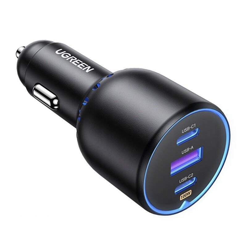 ugreen> Nabíječka Do Auta 2XUSB-C Usb-a QC4.0 PD3.0 130W