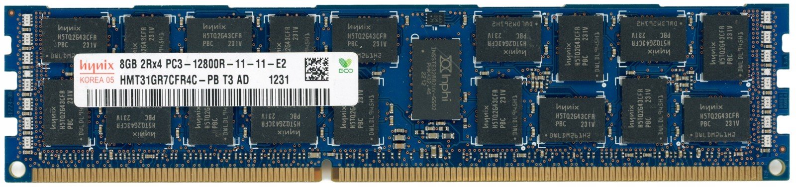 Sk Hynix HMT31GR7CFR4C-PB 8GB DDR3 1600MHz Ecc