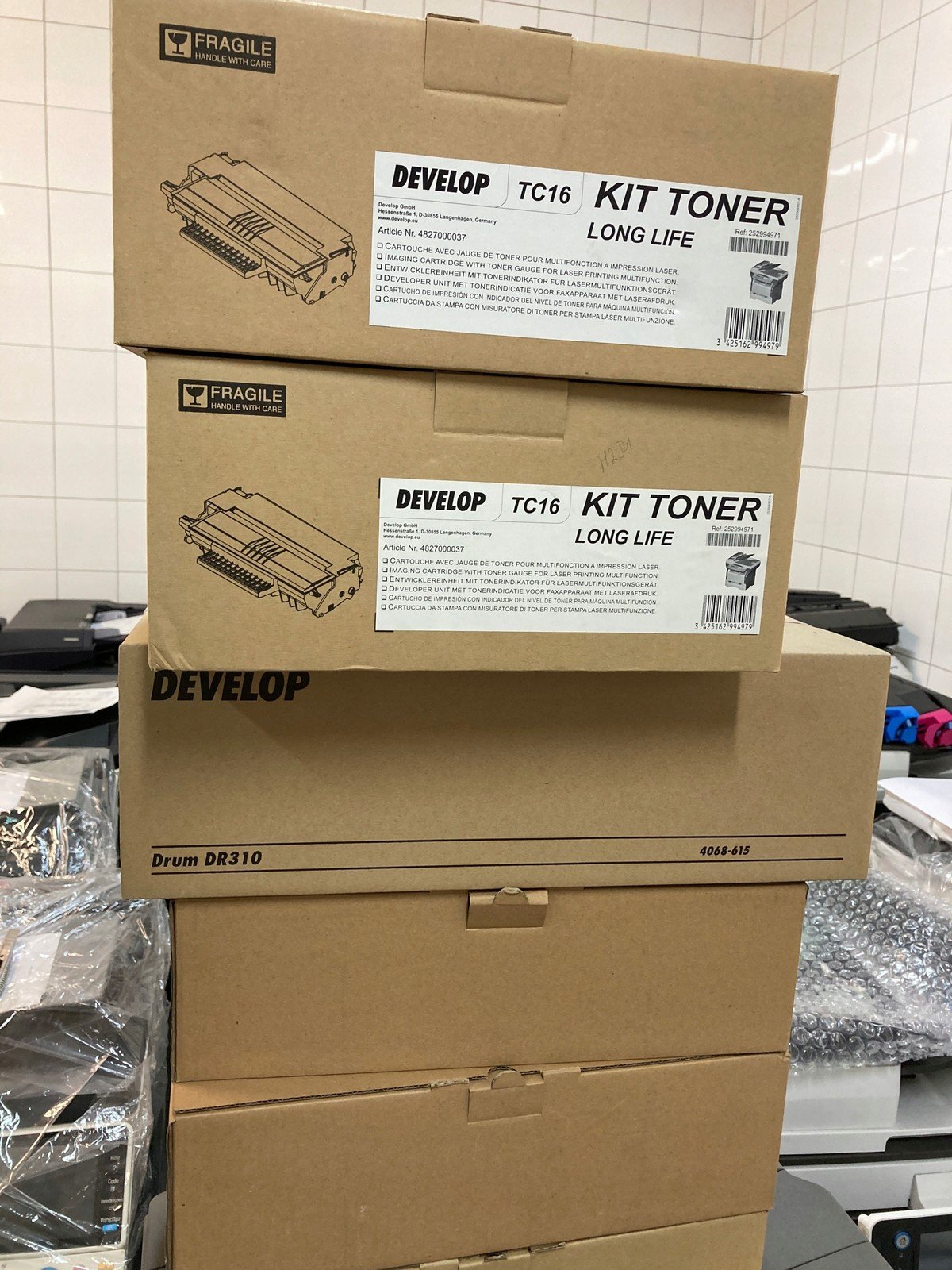 Toner Develop TC-16 Originál 4827000037 Bh 1600F