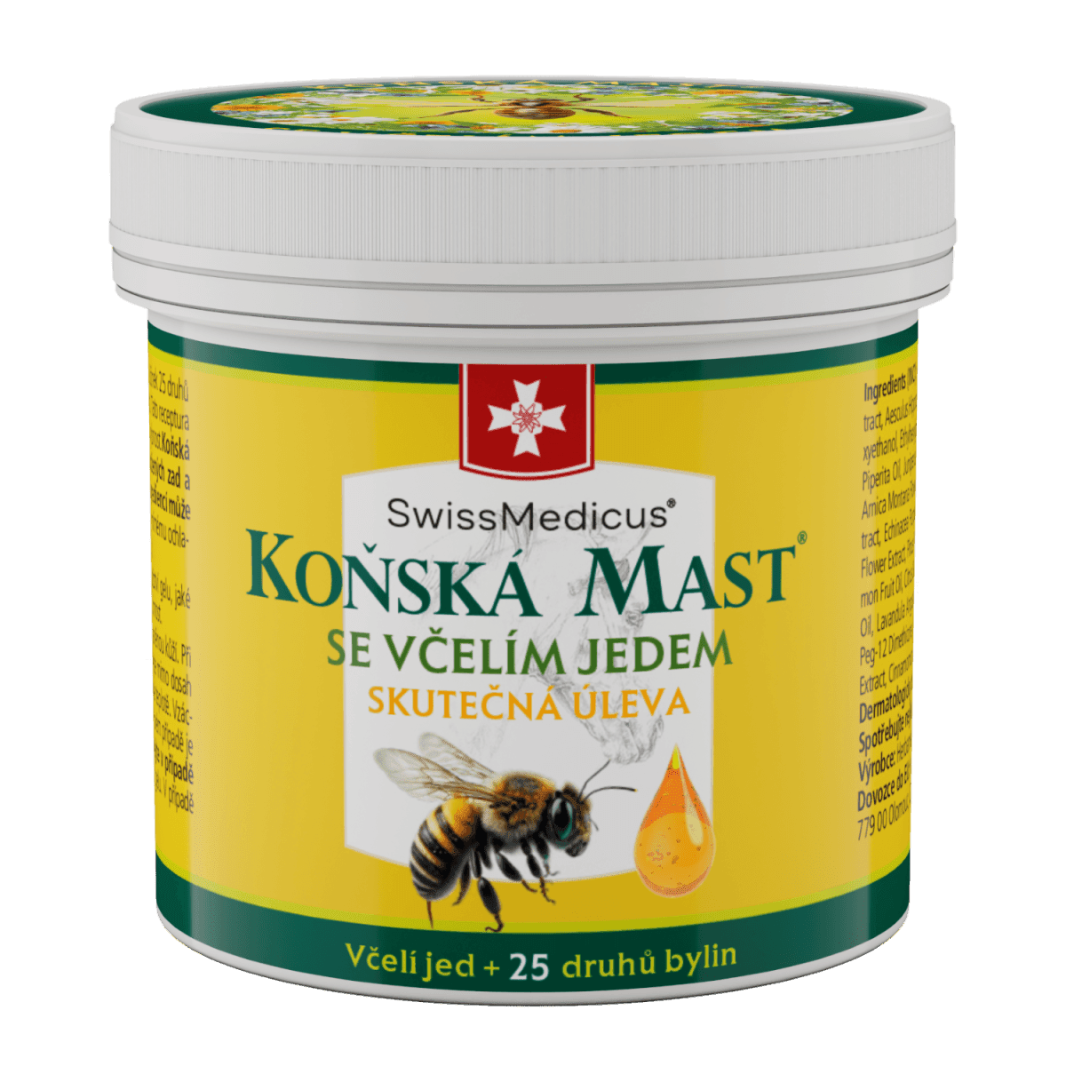 Herbamedicus GmbH Koňská mast se včelím jedem 150 ml