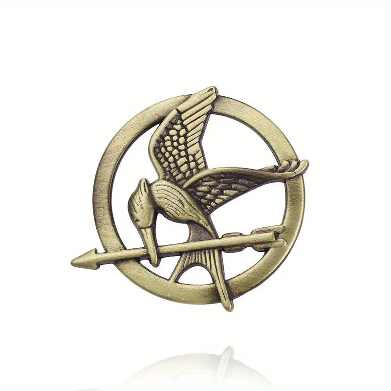Brož Hunger Games Reprodrozd 3,8 x 4,2 cm