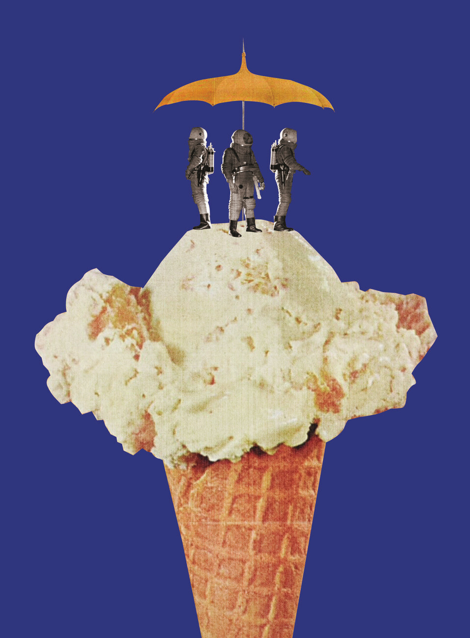 Circular Concepts Ilustrace Ice Cream Landing, Circular Concepts, (30 x 40 cm)