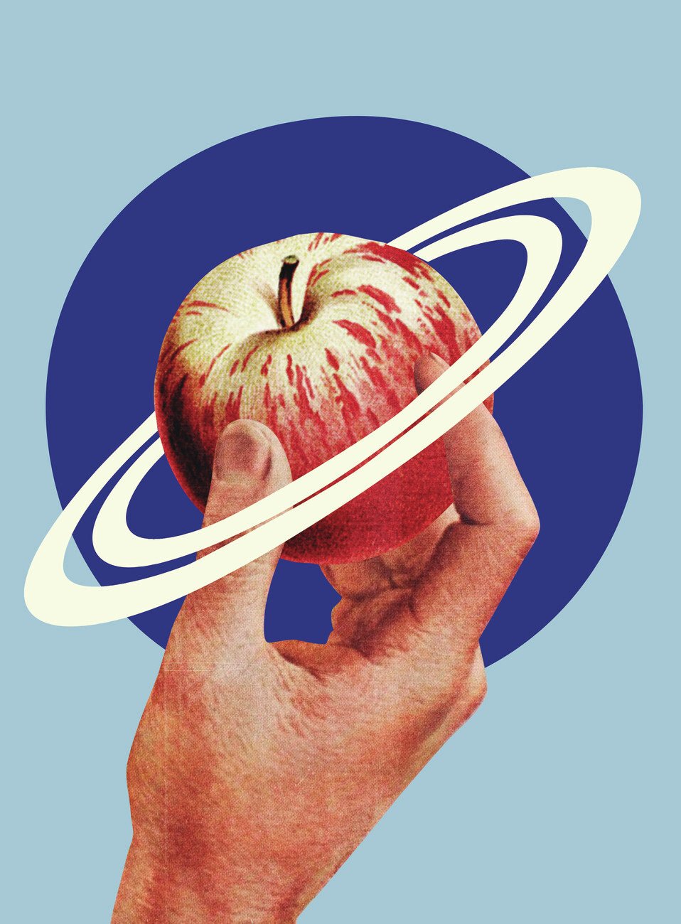 Circular Concepts Ilustrace NASA Space Apple, Circular Concepts, (30 x 40 cm)