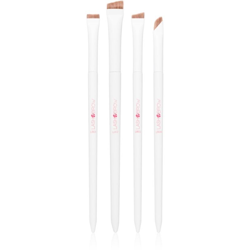 Lash Brow Precision sada štětců na líčení očí 4x1 ks