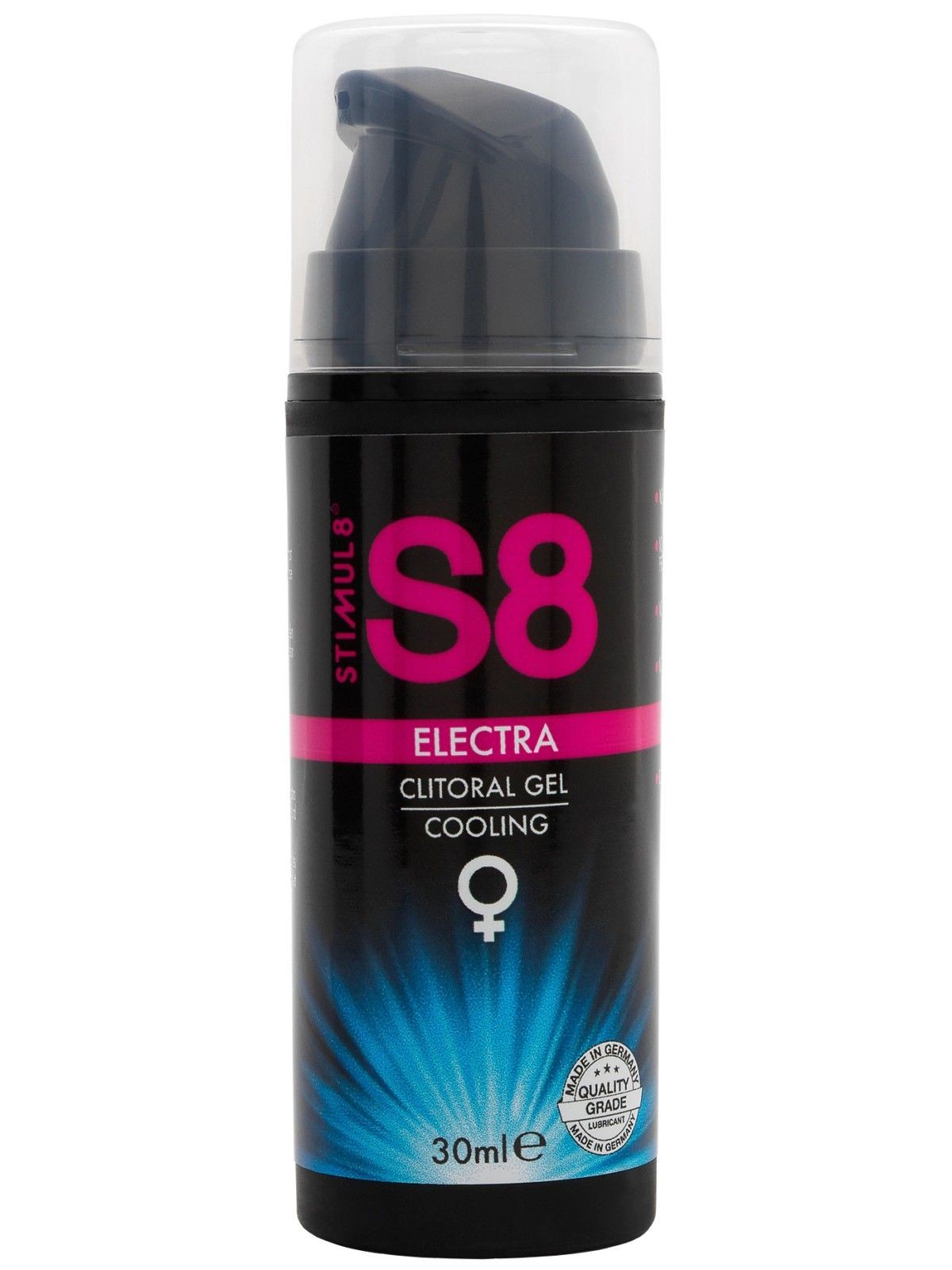 Stimul8 Chladivý stimulační gel na klitoris S8 Electra – STIMUL8 (30 ml)