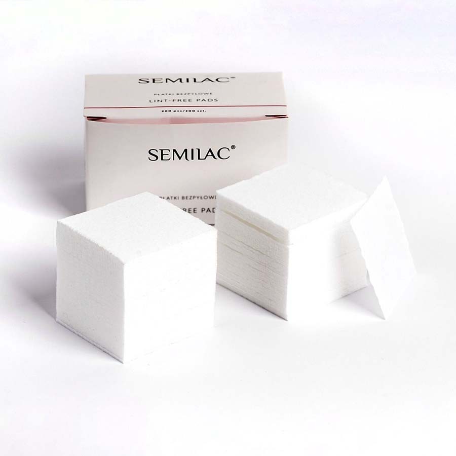 Semilac Lint Free Pads PĹ™Ă­sluĹˇenstvĂ­ Na Nehty 1 kus