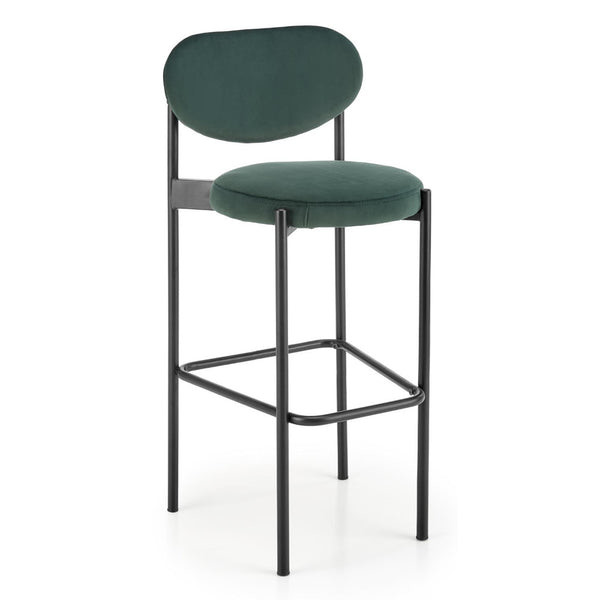 Barová židle Briana - set 2 kusů (zelená)