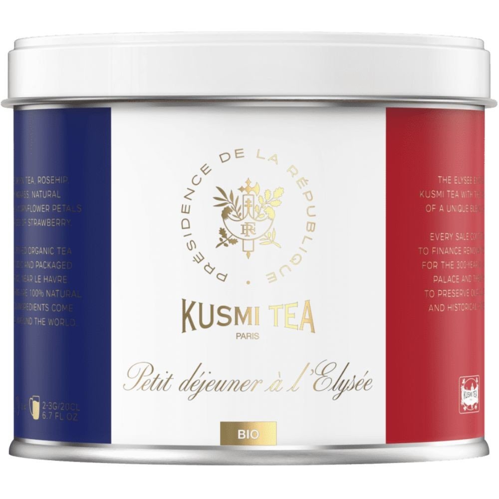 Zelený čaj PETIT DÉJEUNER A l’ELYSÉE, 100 g plechovka, Kusmi Tea