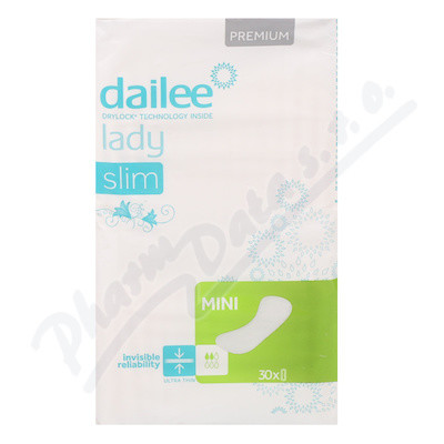 Dailee Lady Premium slim mini, vložky absorpční, pro ženy, 30 ks