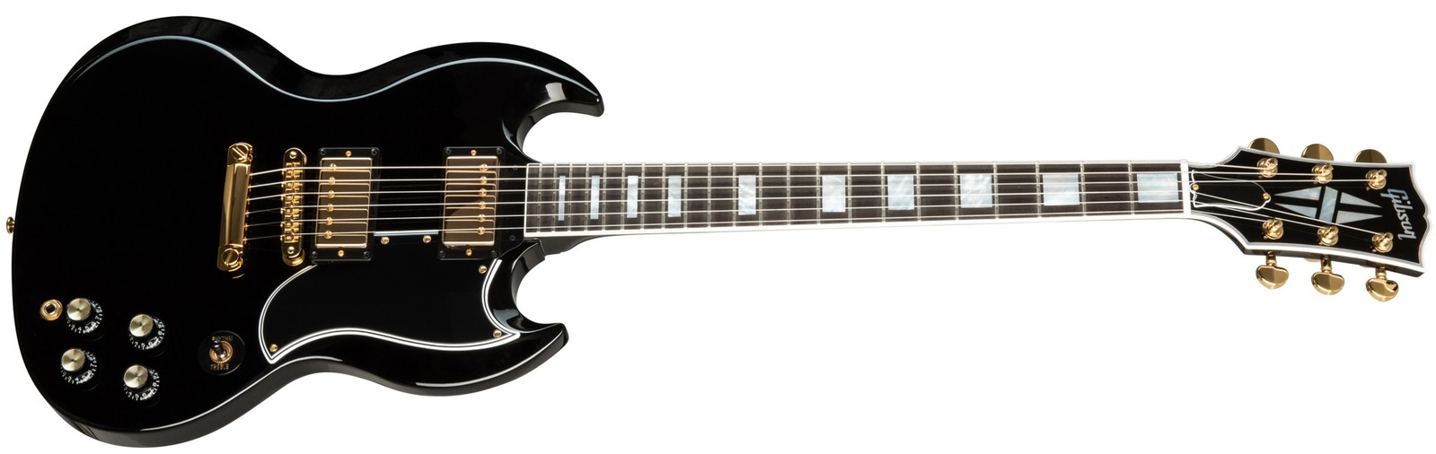 Gibson SG Custom 2-Pickup w/ Ebony Fingerboard Gloss Ebony