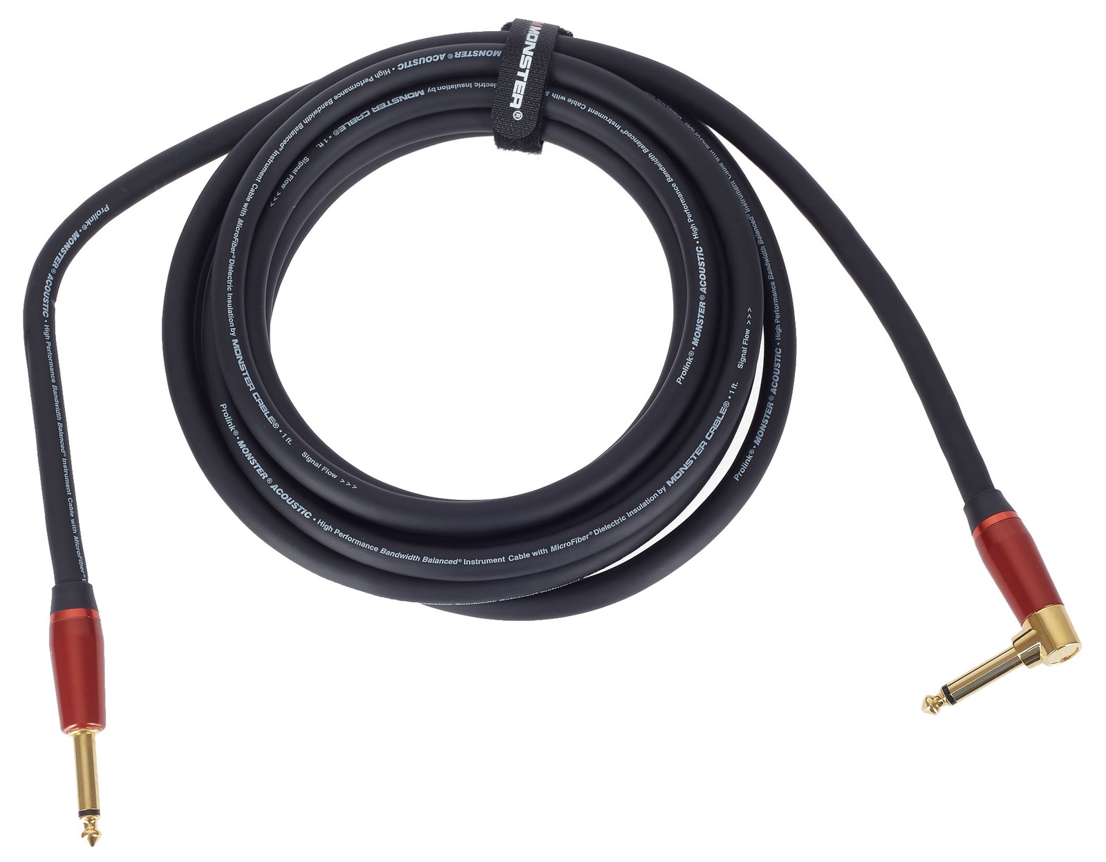 Monster Acoustic 12' Instrument Cable Angled (rozbalené)