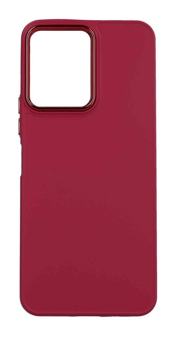 Kryt TopQ Frame Xiaomi Redmi 13C malinový 116699